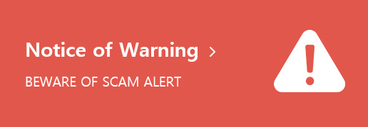 Notice of Warning BEWARE OF SCAM ALERT