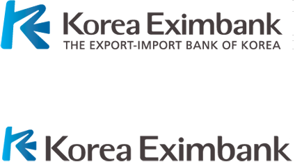 한국수출입은행 영문 좌우조합 로고