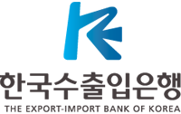 한국수출입은행 국영문 상하조합 로고